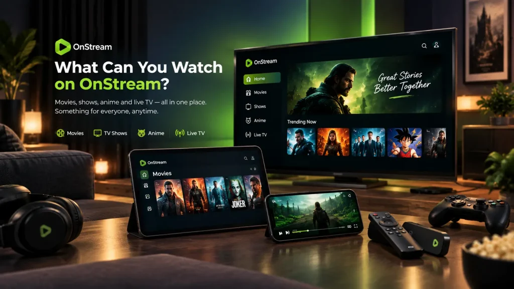 OnStream Movies, Shows & Live TV: What You Can Watch (2026) 2 OnStream Movies