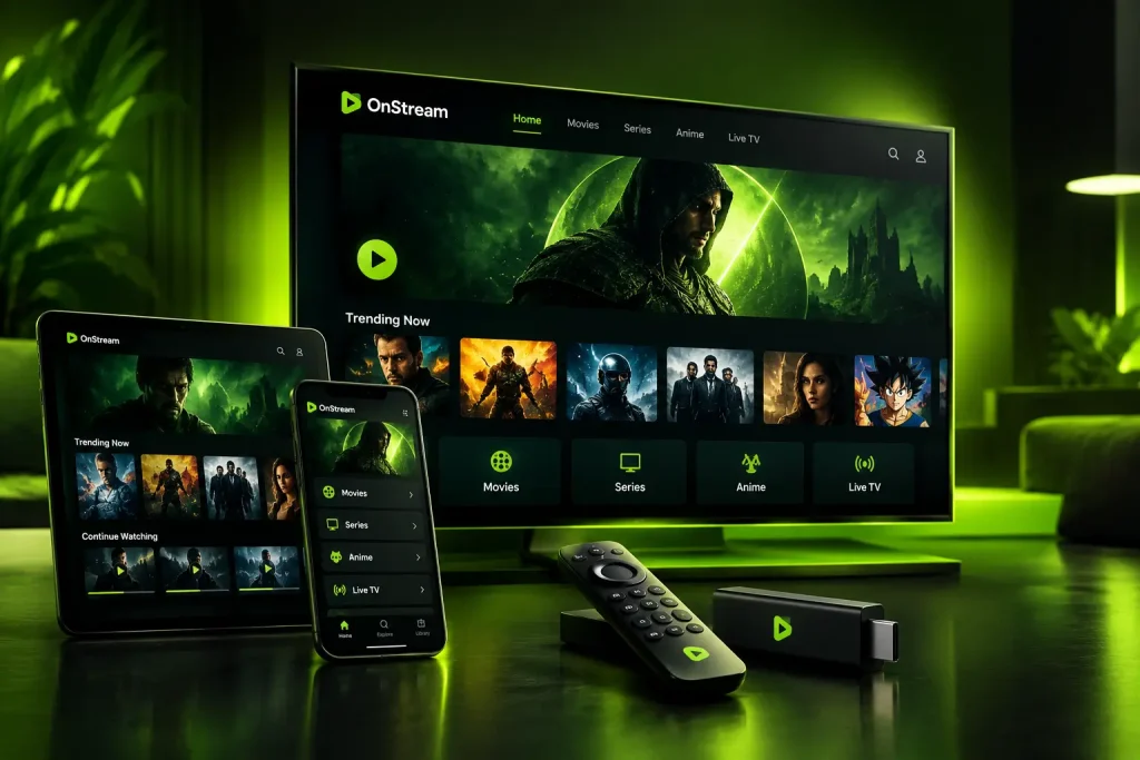 OnStream for TV: Install on Firestick, Android TV & Smart TV (2026) 1 OnStream for TV