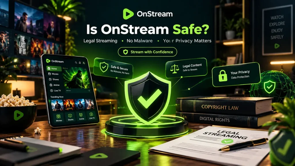 Is OnStream Safe? Risks, Virus & Legality Explained (2026) 1 is onstream safe