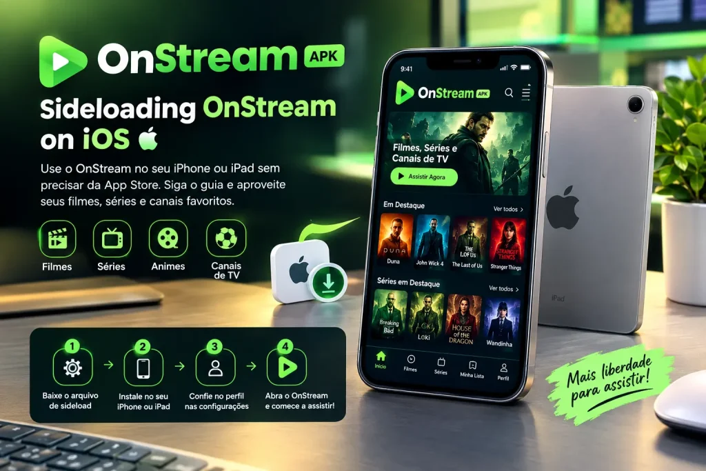 OnStream for iOS: How to Watch on iPhone & iPad (2026) 1 onstream for ios